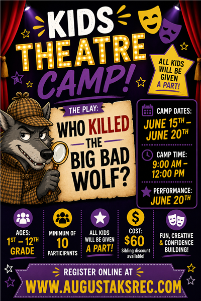 kids theatre camp
